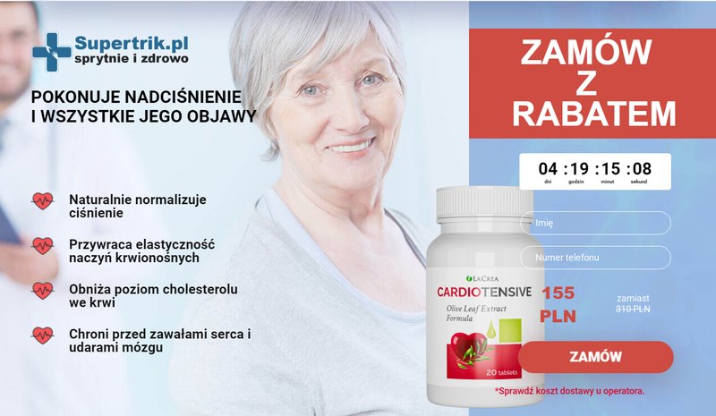 Cardiotensive - Cena w Apteczce | Produkt do Mierzenia Ciśnienia Tętniczego - overview Cardiotensive - Cena w Apteczce | Produkt do Mierzenia Ciśnienia Tętniczego - overview
